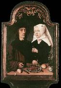 unknow artist Portrait of the Artist and his Wife oil painting reproduction